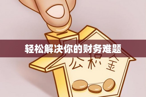 清涧轻松解决你的财务难题